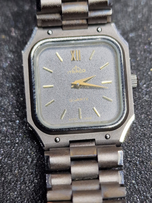 ⌚ Unworn Vintage Quartz Watch "INTRACO" – Swiss Made, 70s/80s, Old Stock