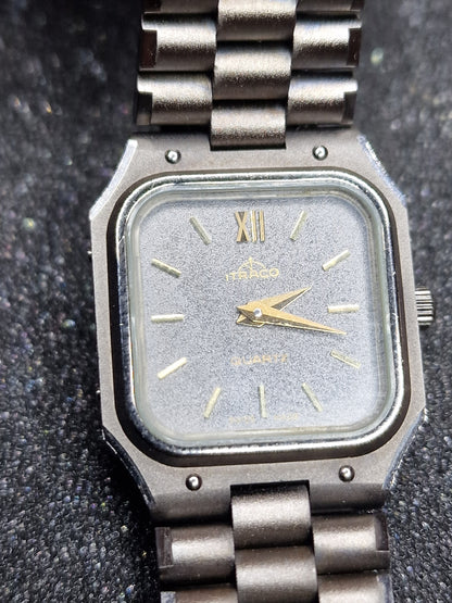 ⌚ Unworn Vintage Quartz Watch "INTRACO" – Swiss Made, 70s/80s, Old Stock