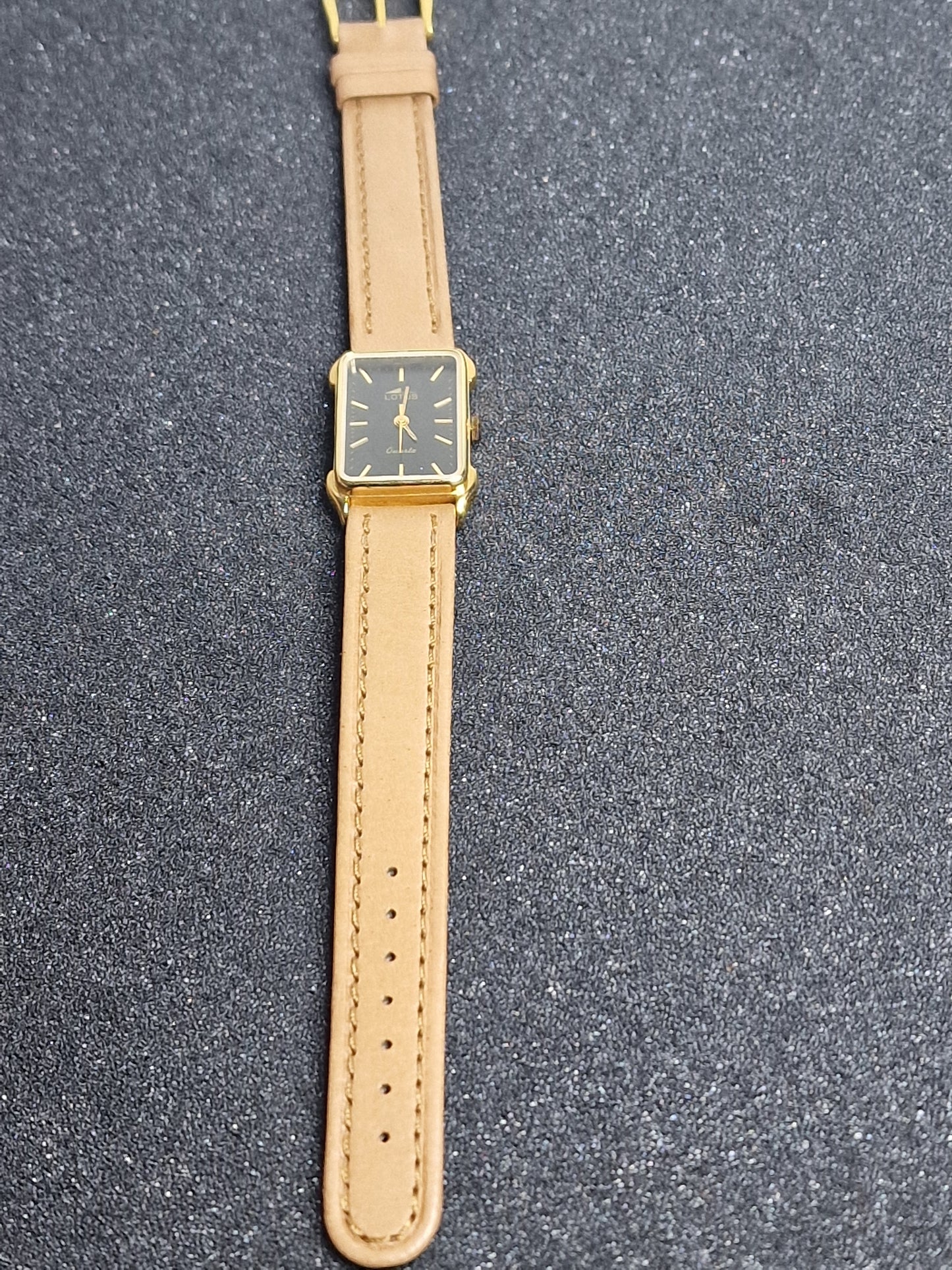 ⌚ Unworn Vintage Quartz Watch "LOTUS" – Swiss Made, 70s/80s, Old Stock