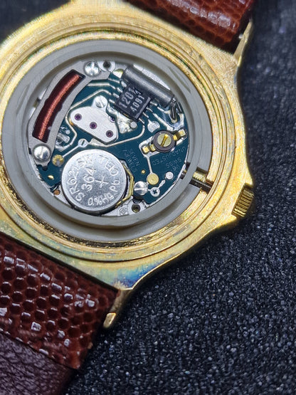 ⌚ Unworn Vintage Quartz Watch&nbsp; Swiss Made, ETA Movement, 70s/80s, Gold-Tone