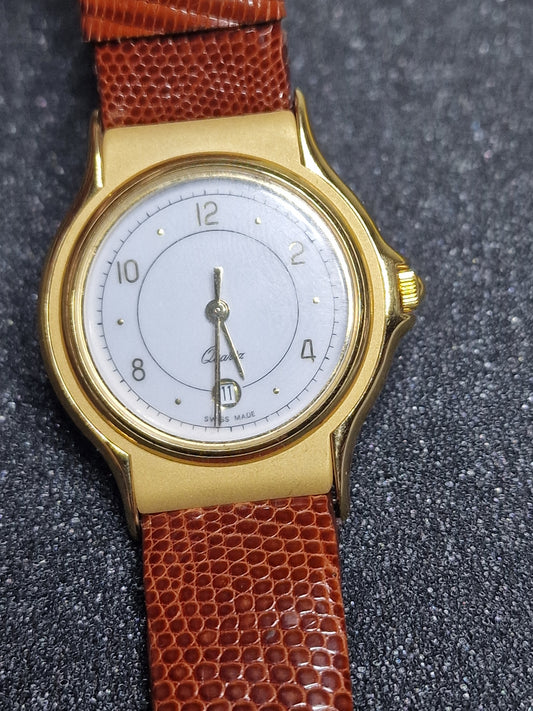 ⌚ Unworn Vintage Quartz Watch&nbsp; Swiss Made, ETA Movement, 70s/80s, Gold-Tone