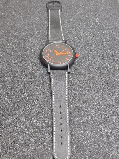 ⌚ Unworn Vintage Quartz Watch – Swiss Made, Cattin Movement, 42mm, 80s/90s, Old Stock