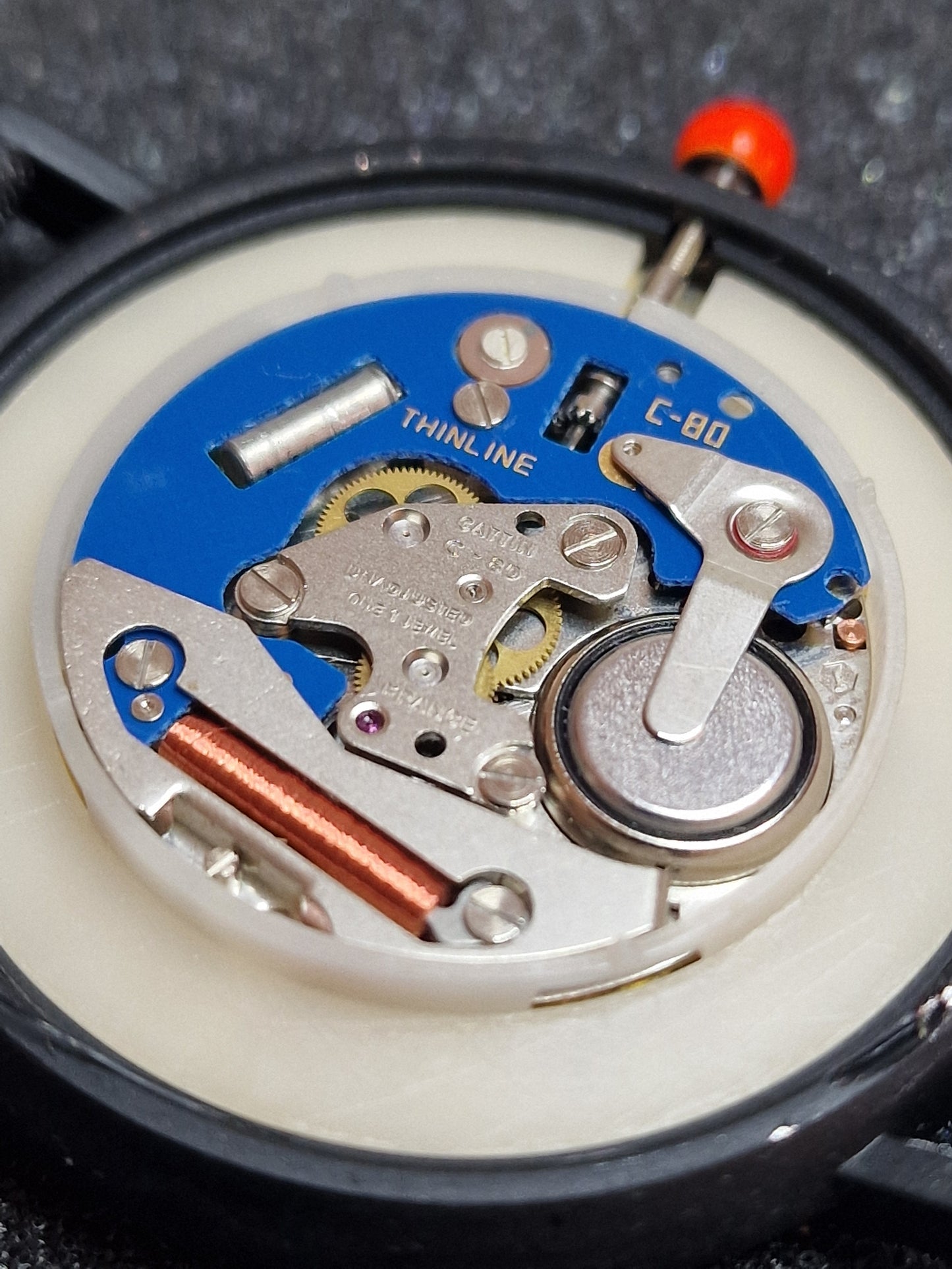 ⌚ Unworn Vintage Quartz Watch – Swiss Made, Cattin Movement, 42mm, 80s/90s, Old Stock