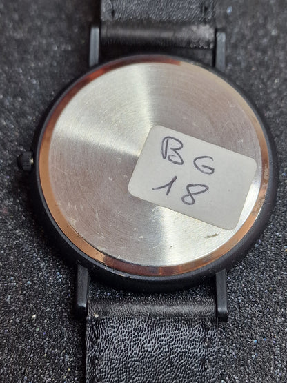 ⌚ Unworn Vintage Quartz Watch – Swiss Made, Cattin Movement, 42mm, 80s/90s, Old Basel Stock