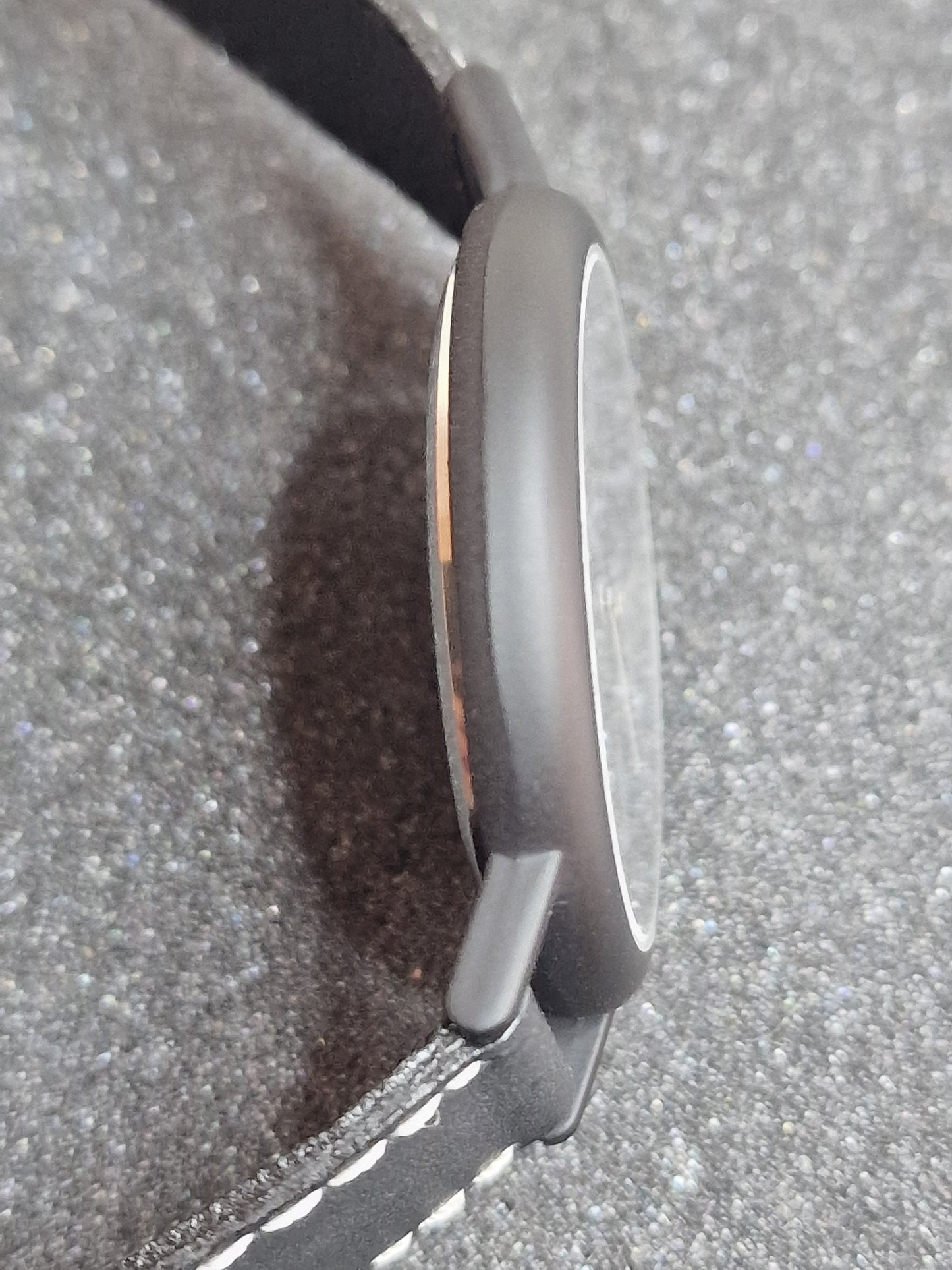 ⌚ Unworn Vintage Quartz Watch  Swiss Made, Cattin Movement, 42mm, Silver, 80s/90s, Old Basel Stock