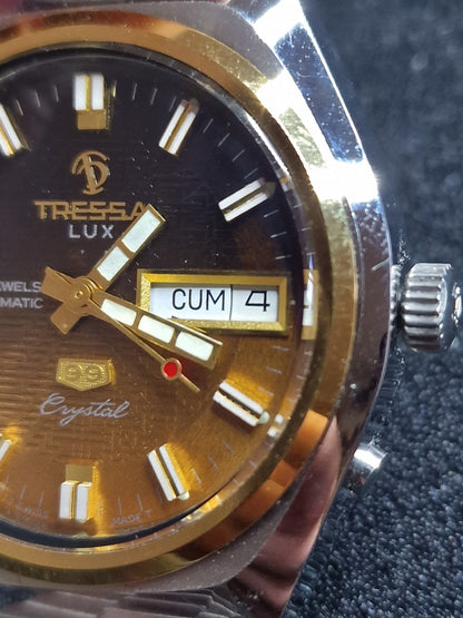 ⌚ Unworn Vintage Automatic Watch "TRESSA LUX 99 Crystal" – 21 Jewels, Swiss Made, 1968/69