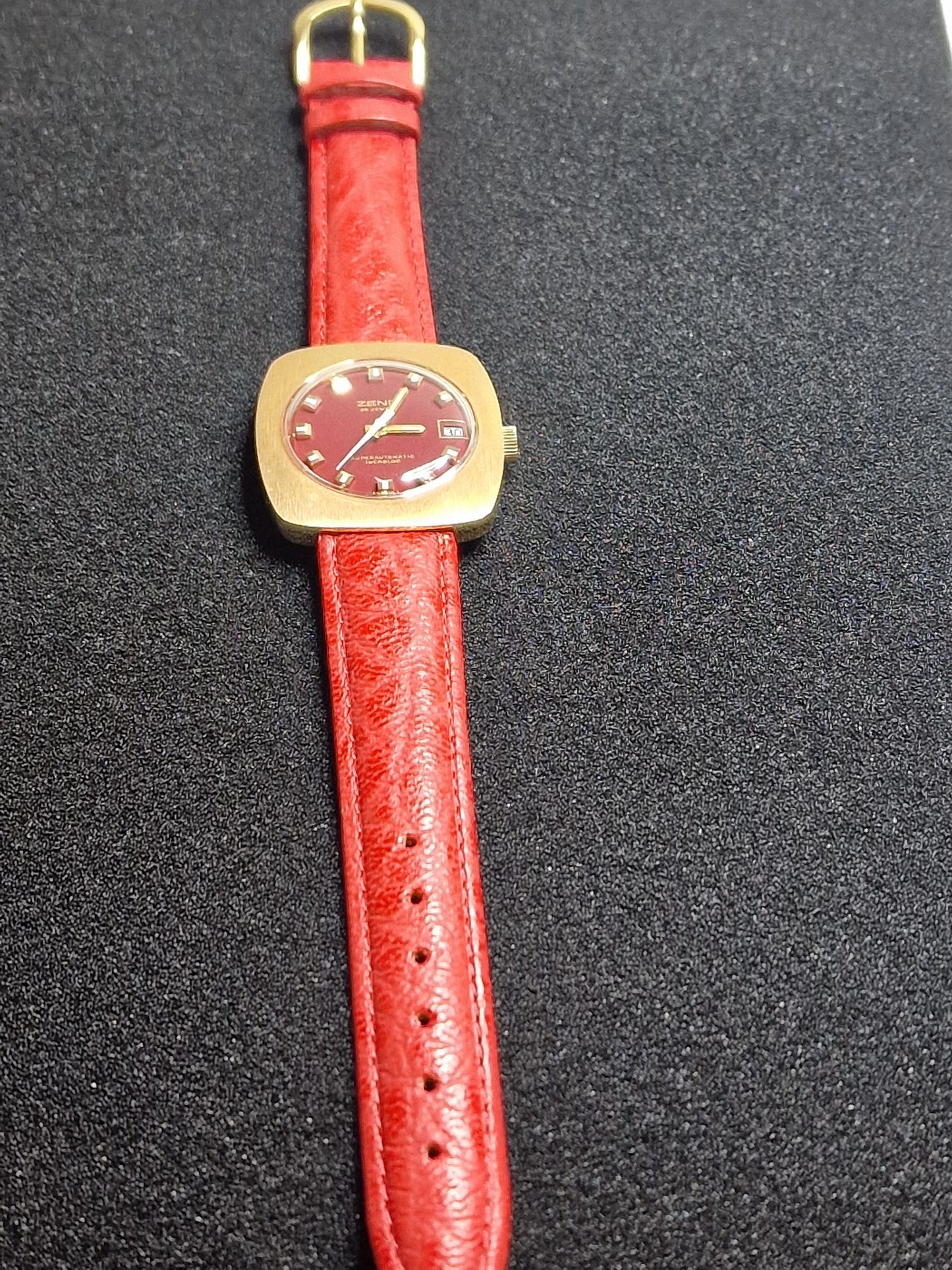 ⌚ Unworn Vintage ZENO Automatic Watch – Swiss Made, 1960s, Gold-Tone Case, Rare Find