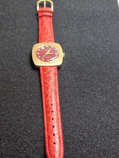 ⌚ Unworn Vintage ZENO Automatic Watch – Swiss Made, 1960s, Gold-Tone Case, Rare Find