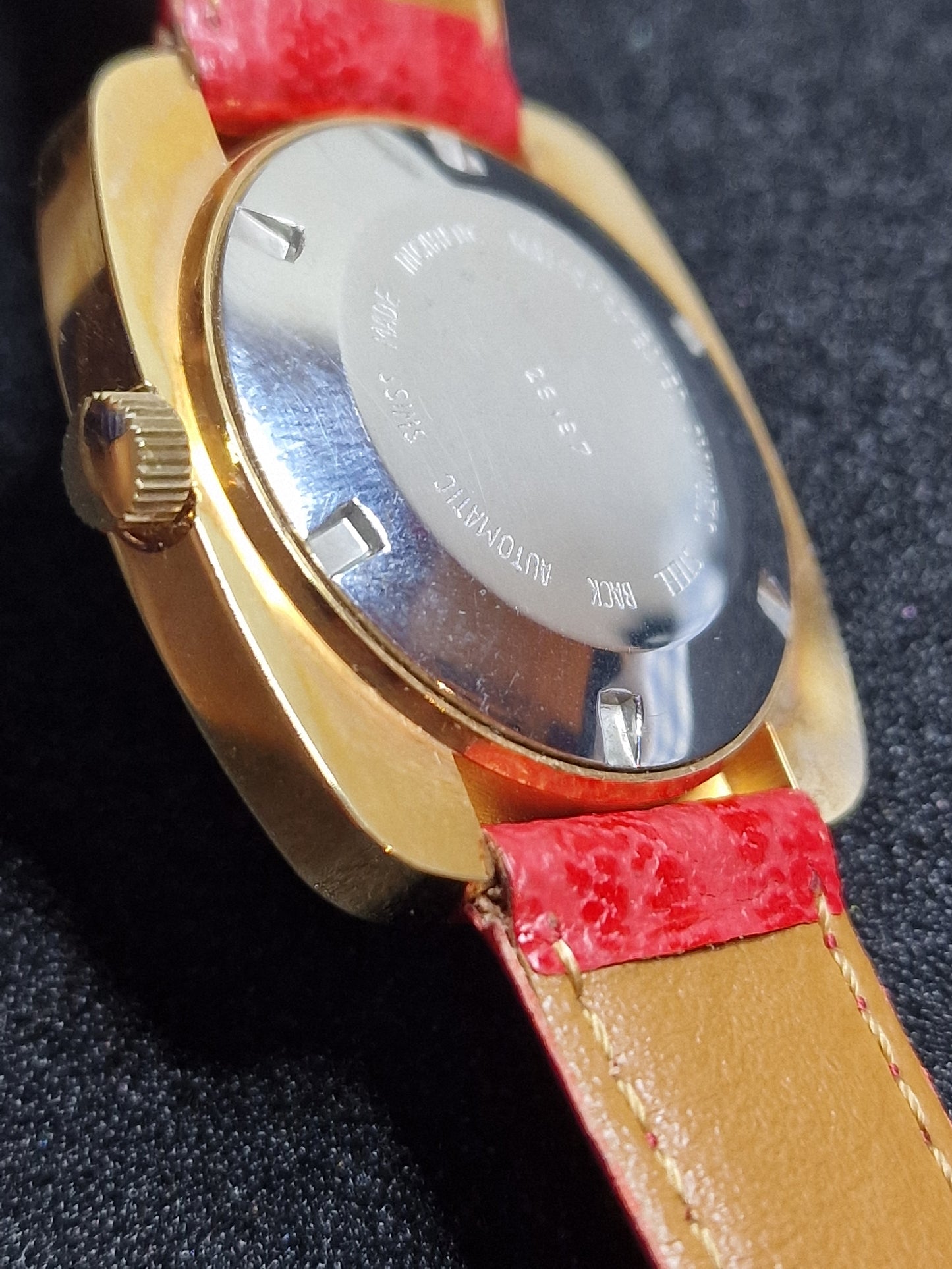 ⌚ Unworn Vintage ZENO Automatic Watch – Swiss Made, 1960s, Gold-Tone Case, Rare Find