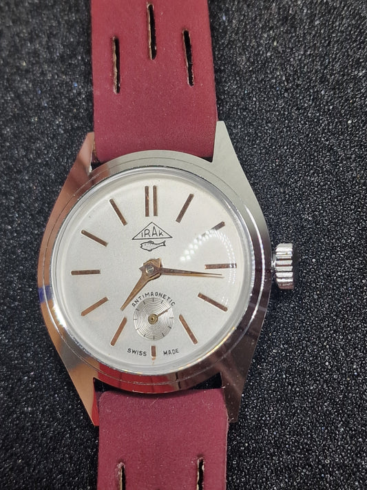 ⌚ Unworn Vintage Watch "IRAK" – Swiss Made, Hand-Wound, 1960s, Old Stock
