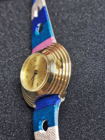 💎 Unworn Vintage Ladies' Watch "SIBEL" – Swiss Made, Hand-Wound, Early 1970s, 33mm