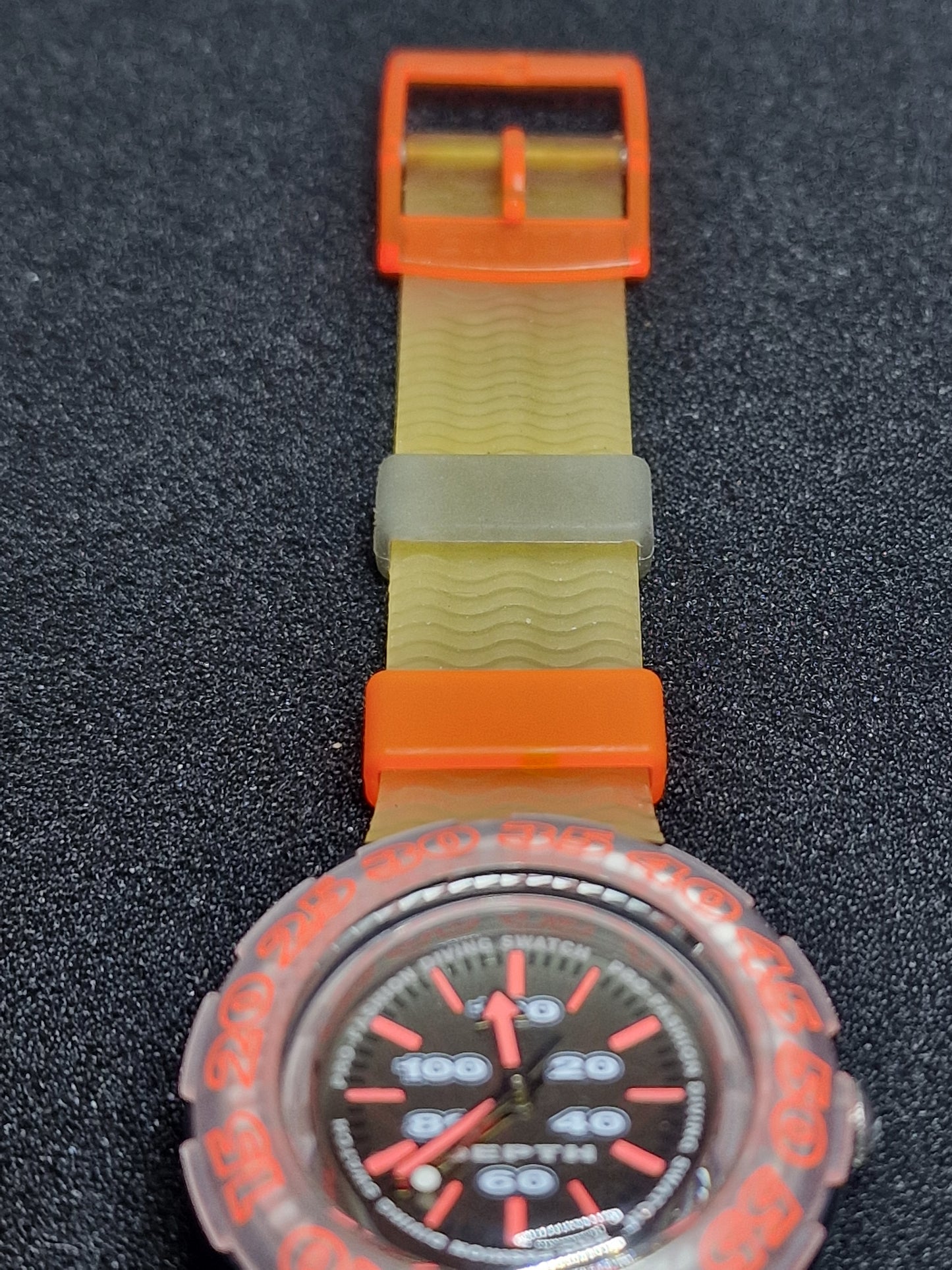 🧡 Swatch Scuba 200 "Morgan" SDN102 | 1994 | Full Set 🧡
