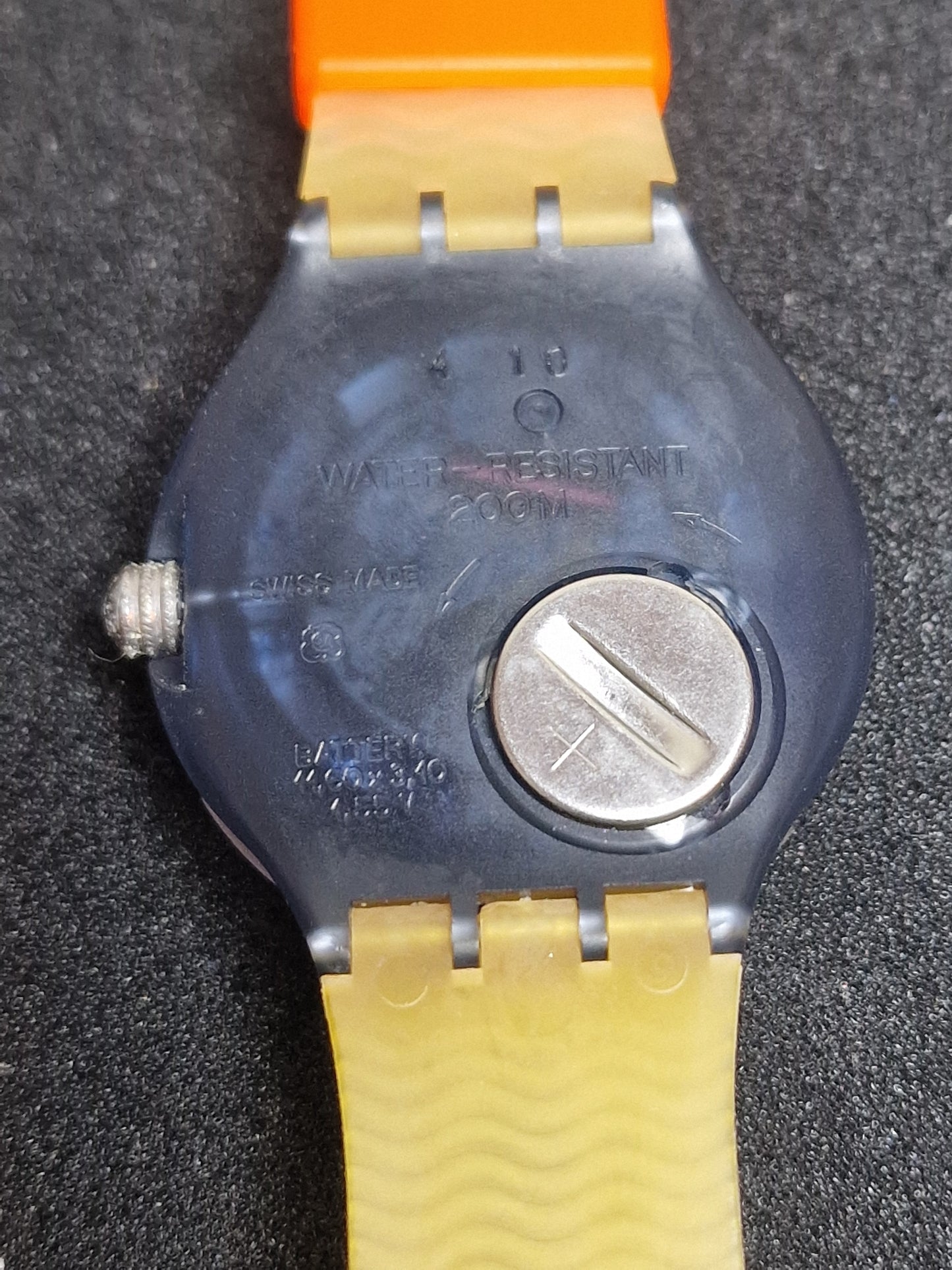 🧡 Swatch Scuba 200 "Morgan" SDN102 | 1994 | Full Set 🧡