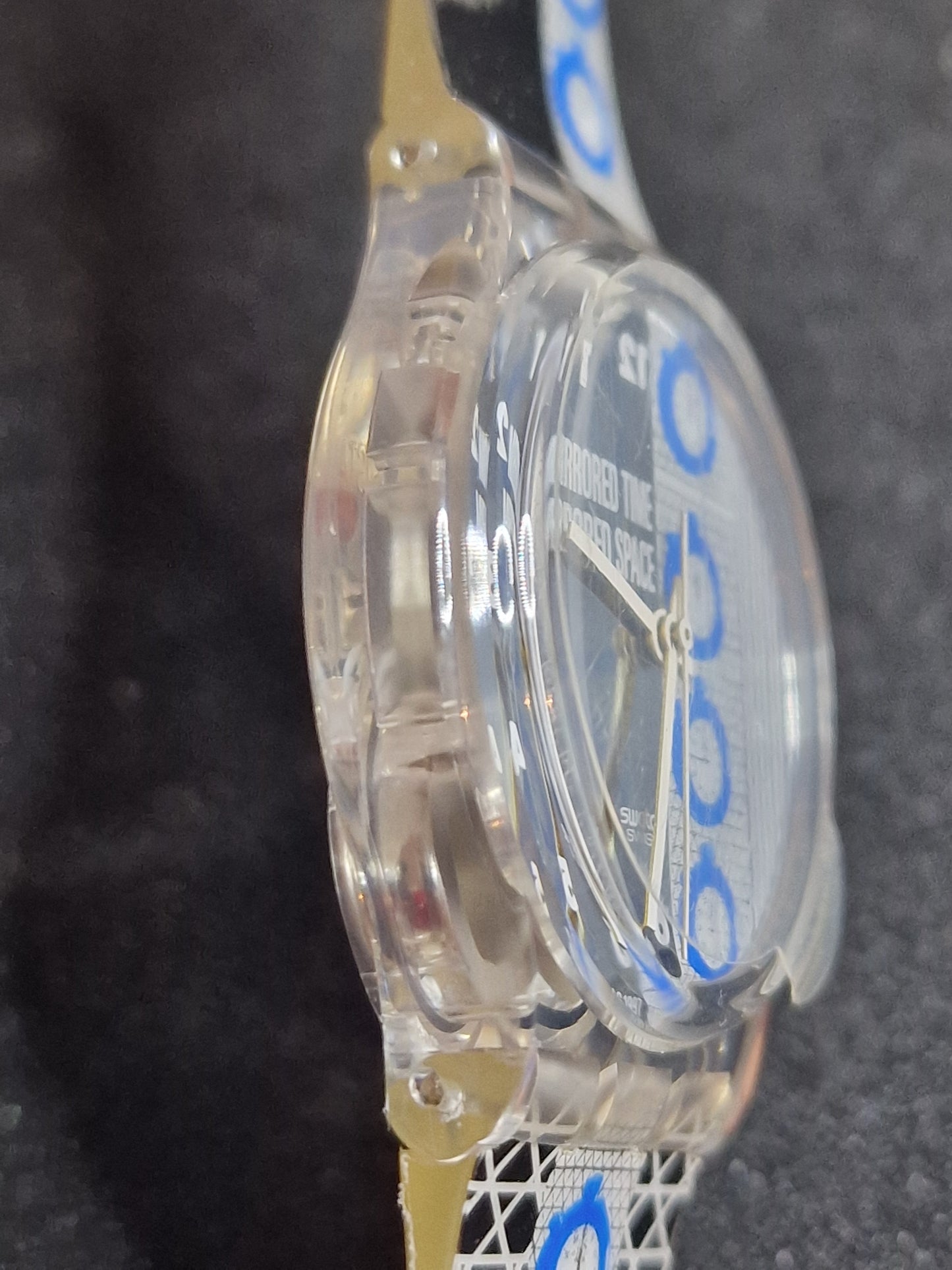 Swatch Special Artist GK271 "TIME 4" by Laura Grisi (1997) – New & Unworn – Limited Edition 🎨🕒
