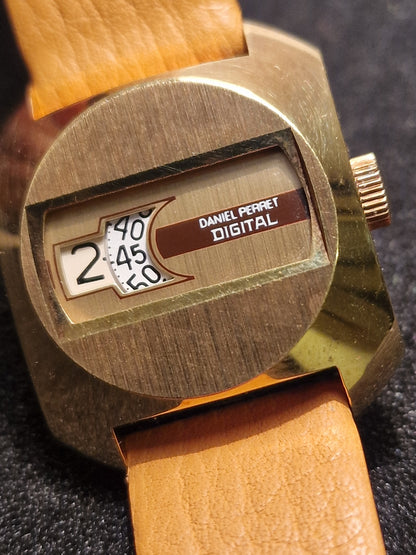 ⌚ Unworn Vintage Watch "DANIEL PERRET" – Swiss Made, Hand-Wound, 1960s, Old Stock