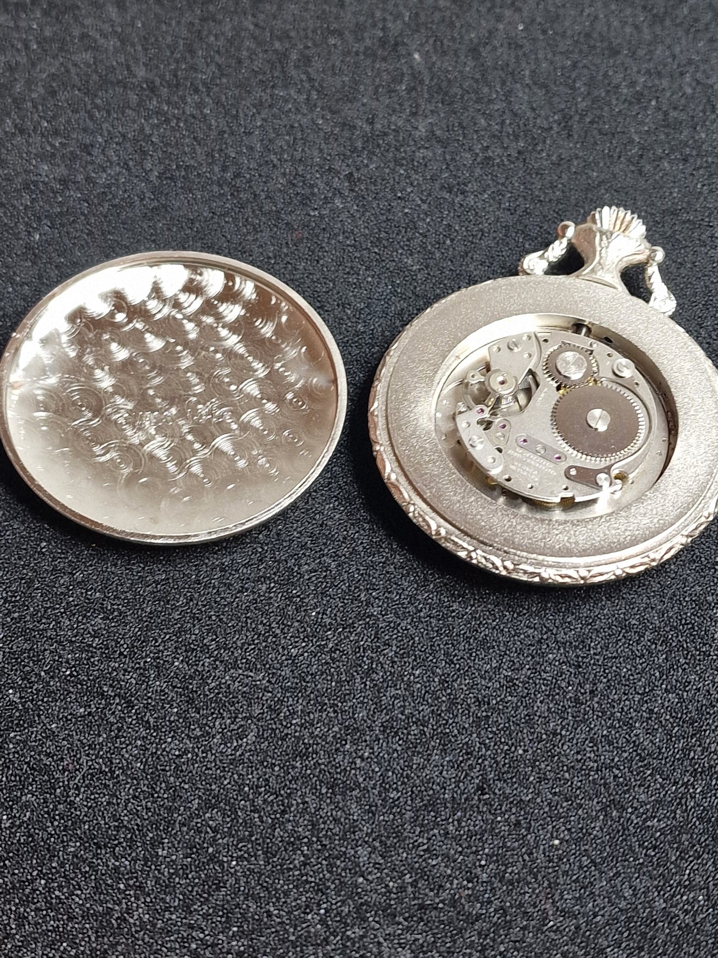 ⏳ Large Swiss Farmer’s Pocket Watch | F.H.B. | Hand-Wound | 50mm | NOS | 1970s
