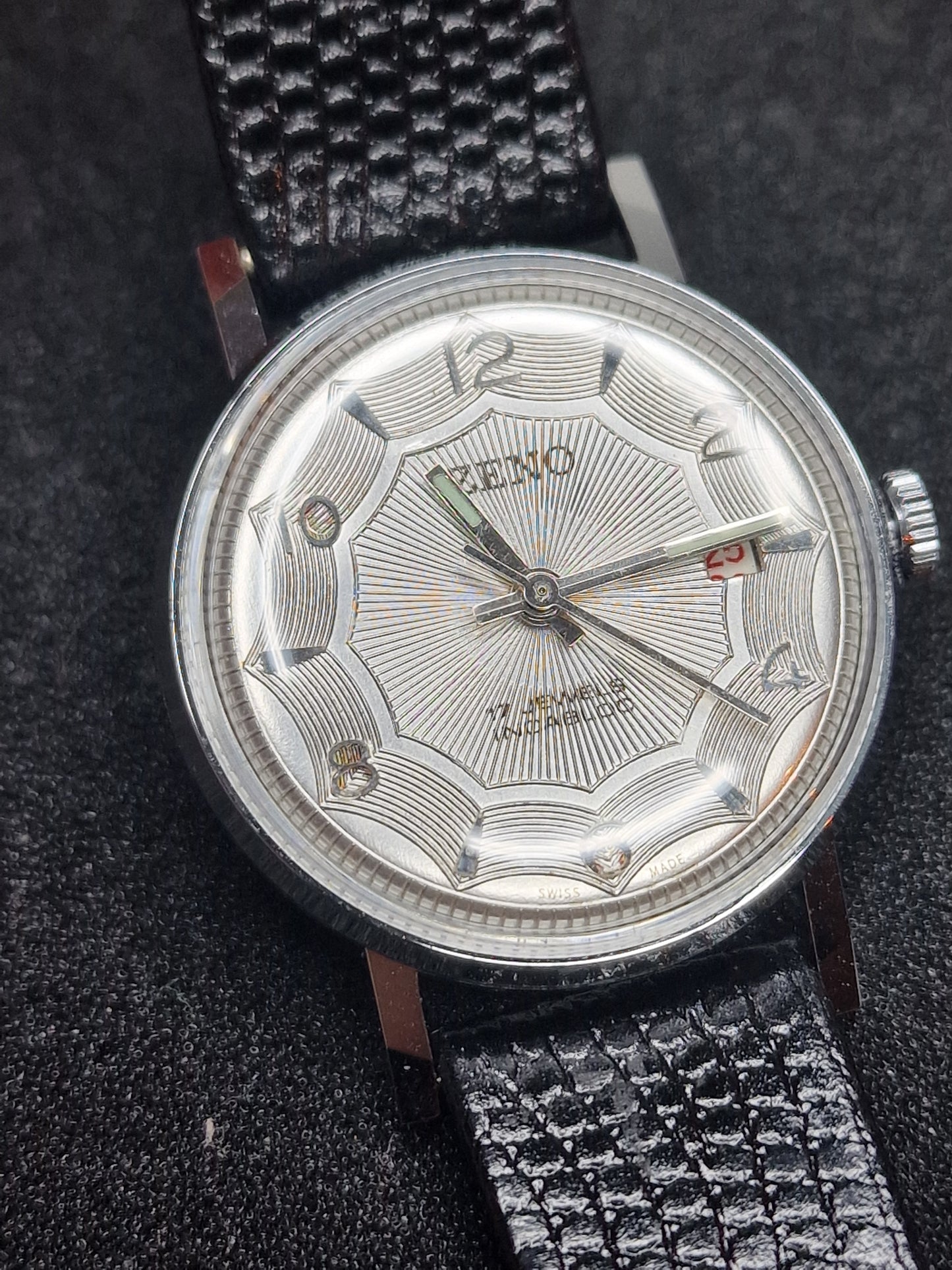 🕰️ Unworn Vintage Zeno Basel Watch | Hand-Wound | 60s/70s | Swiss Made | 41mm