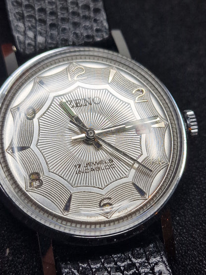 🕰️ Unworn Vintage Zeno Basel Watch | Hand-Wound | 60s/70s | Swiss Made | 41mm