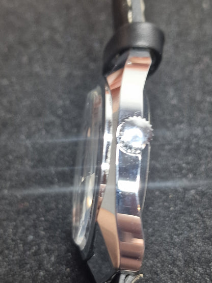 🕰️ Old Vintage Rubina Watch | Hand-Wound | Swiss Made | Faceted Glass | 70s | 43mm