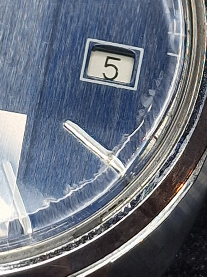🕰️ Old Vintage Rubina Watch | Hand-Wound | Swiss Made | Faceted Glass | 70s | 43mm