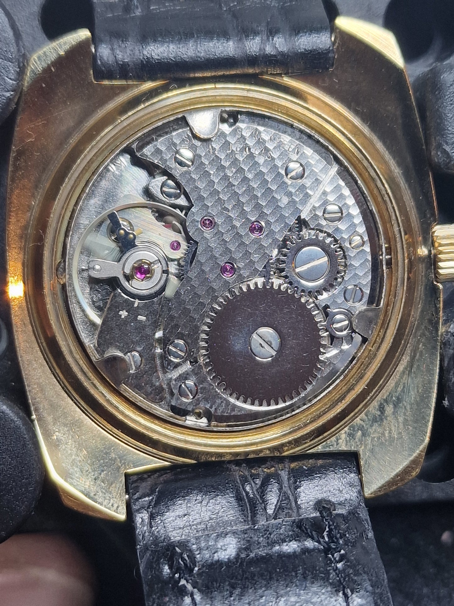 ⌚ Unworn Vintage ADRIA Watch – Swiss Made | Hand-Wound | 1960s | Gold-Tone | NOS