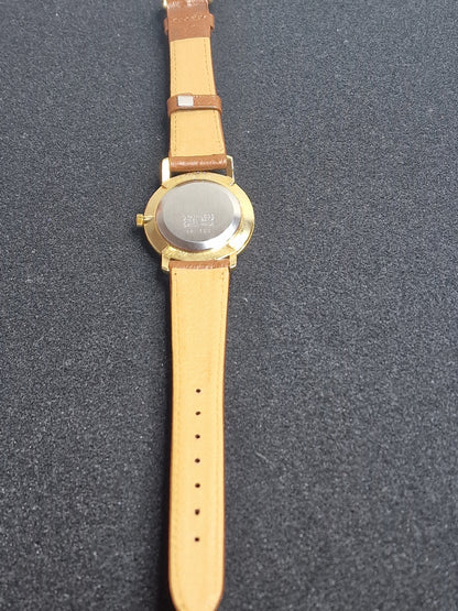 ⌚ Unworn Vintage Watch "SECRETARY" – Swiss Made | Hand-Wound | 50s/60s | Gold-Tone | NOS