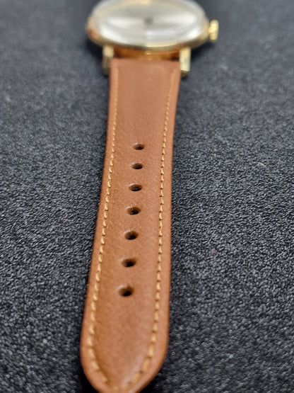 ⌚ Unworn Vintage Watch "SECRETARY" – Swiss Made | Hand-Wound | 50s/60s | Gold-Tone | NOS