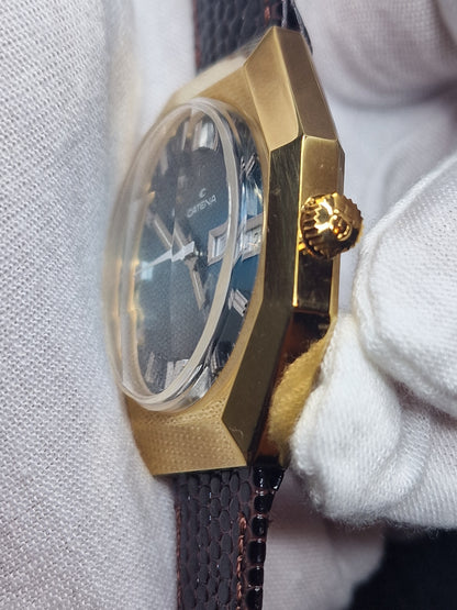 ⌚ Unworn Vintage CATENA Watch – Swiss Made | Hand-Wound | Faceted Crystal | 70s/80s | NOS