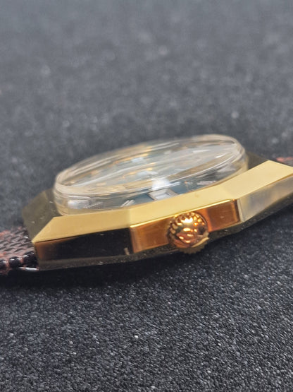 ⌚ Unworn Vintage CATENA Watch – Swiss Made | Hand-Wound | Faceted Crystal | 70s/80s | NOS