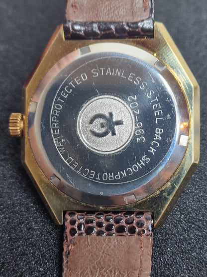 ⌚ Unworn Vintage CATENA Watch – Swiss Made | Hand-Wound | Faceted Crystal | 70s/80s | NOS