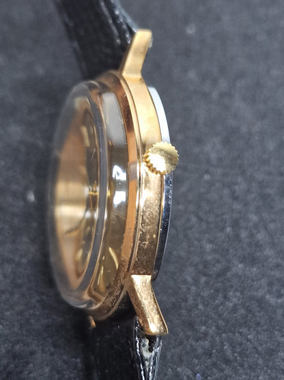 ⌚ Unworn Vintage Josmar De Luxe Watch – Swiss Made | Hand-Wound | 50s/60s | Gold-Tone | NOS