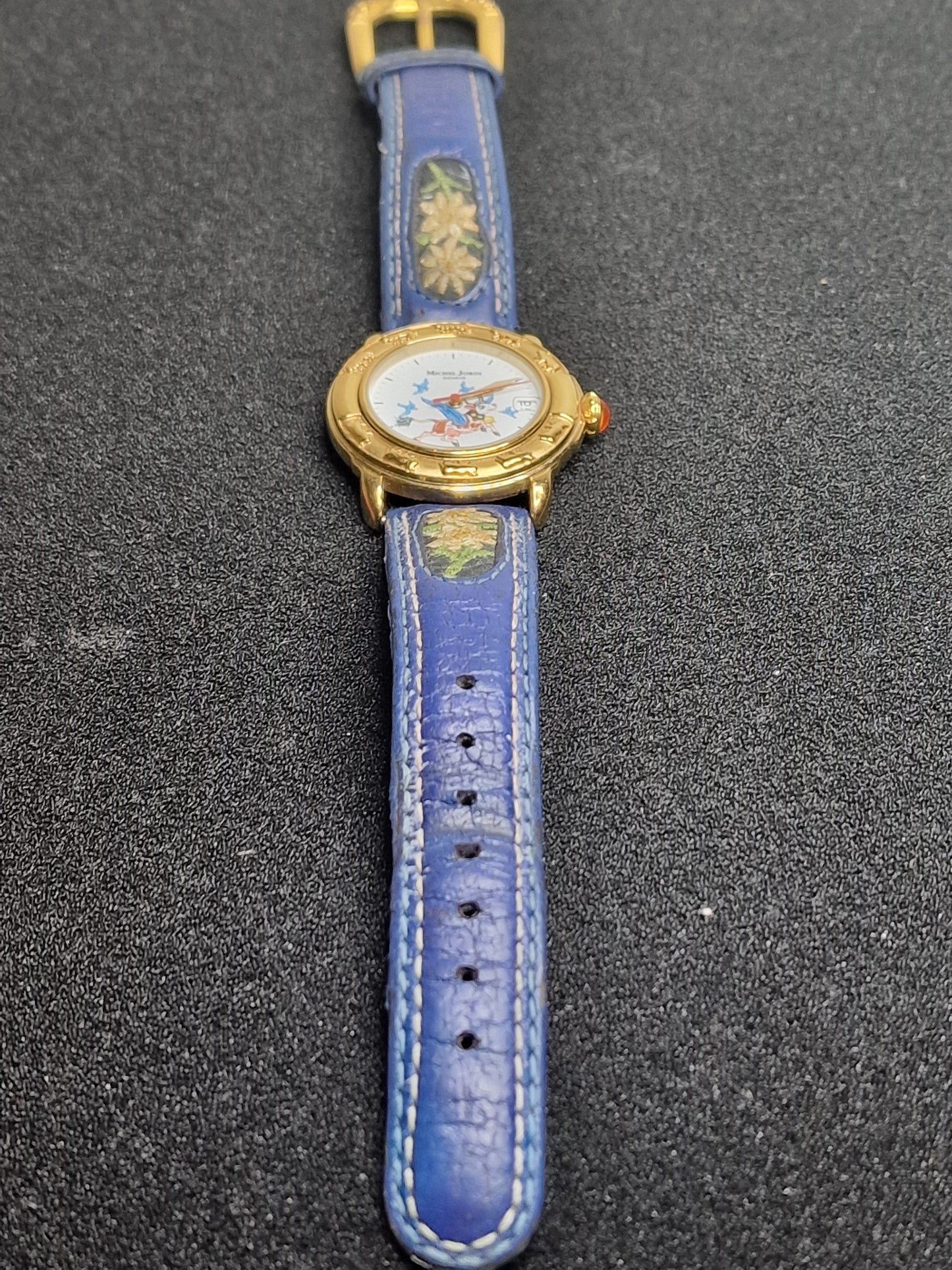 ⌚ Vintage Michael Jordi Watch – Quartz | Gold Plated | 33mm | Swiss Design