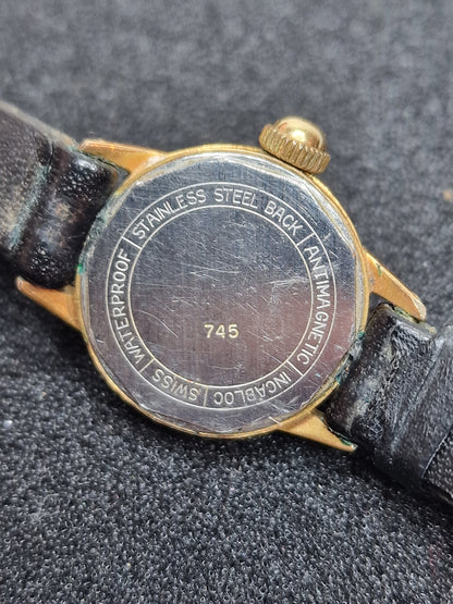 ⌚ Vintage ELOGA Watch – 17 Jewels | Incabloc | Waterproof | Swiss Made | 19mm