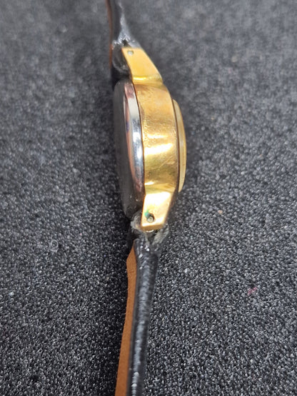 💎 Vintage EFFEM Watch – 17 Jewels | Incabloc | Gold-Plated | Art Deco Style | 15mm