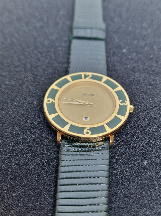 ⌚ Vintage Ladies’ Watch – JAGUAR | Quartz Movement | Swiss Made | 1980s | 32mm | NOS