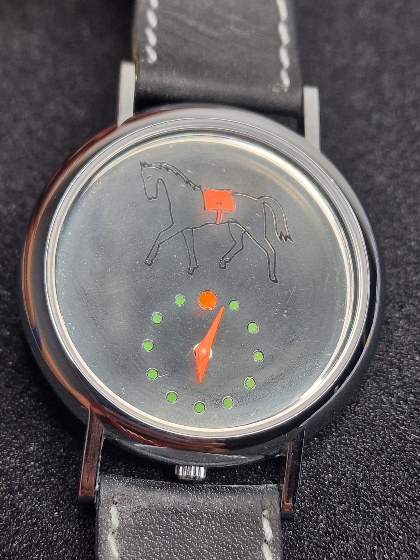 ⌚ Unworn Vintage Quartz Watch – Swiss Made | Cattin Movement | 80s–90s | 42mm | NOS