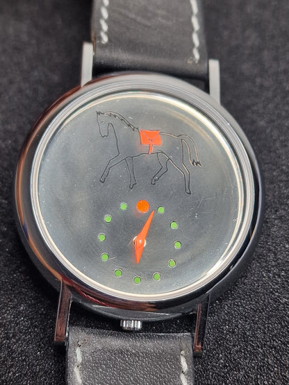 ⌚ Unworn Vintage Quartz Watch – Swiss Made | Cattin Movement | 80s–90s | 42mm | NOS