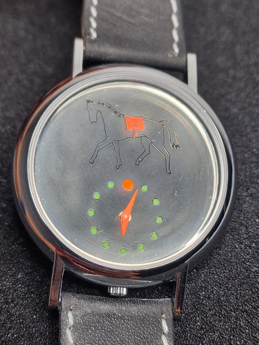 ⌚ Unworn Vintage Quartz Watch – Swiss Made | Cattin Movement | 80s–90s | 42mm | NOS
