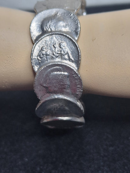 💎 Vintage Ladies’ Jewelry Watch – SAMBA | Hand-Wound | Late 1960s | Napoleon Coin Design | Swiss Made