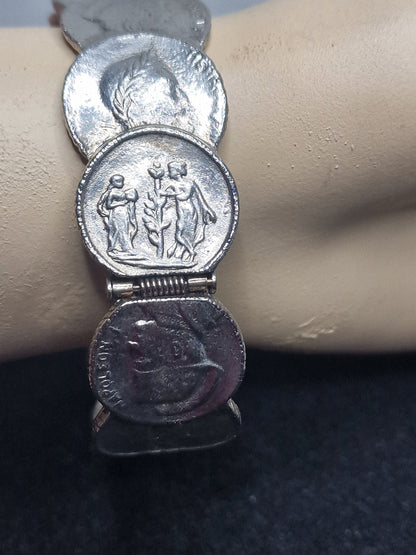 💎 Vintage Ladies’ Jewelry Watch – SAMBA | Hand-Wound | Late 1960s | Napoleon Coin Design | Swiss Made