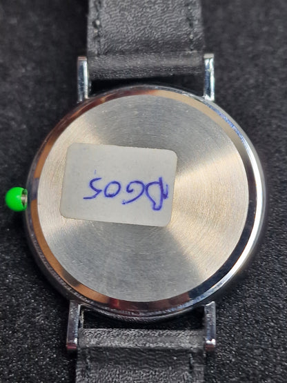 ⌚ Unworn Vintage Quartz Watch – Swiss Made | Cattin Movement | 80s–90s | 42mm | NOS