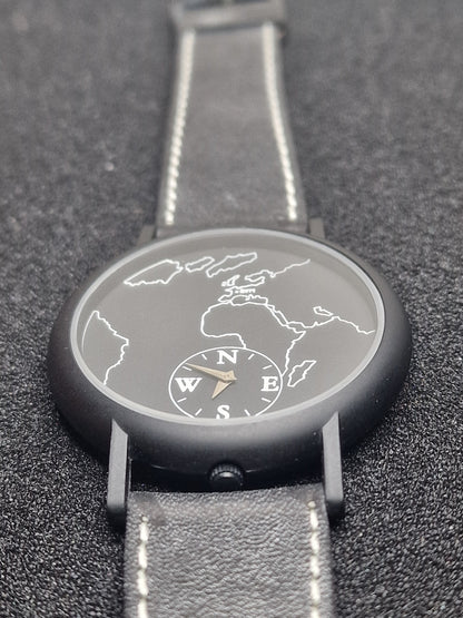 ⌚ Unworn Vintage Quartz Watch – Swiss Made | Cattin Movement | 80s–90s | 42mm | NOS