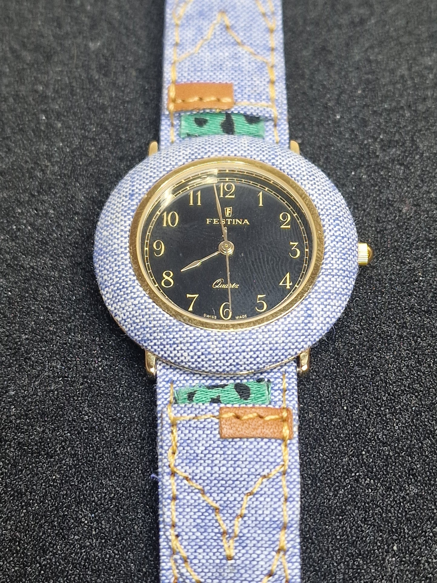 ⌚ Vintage Unisex Watch – FESTINA | Quartz | Swiss Made | 1980s–1990s | 32mm | NOS