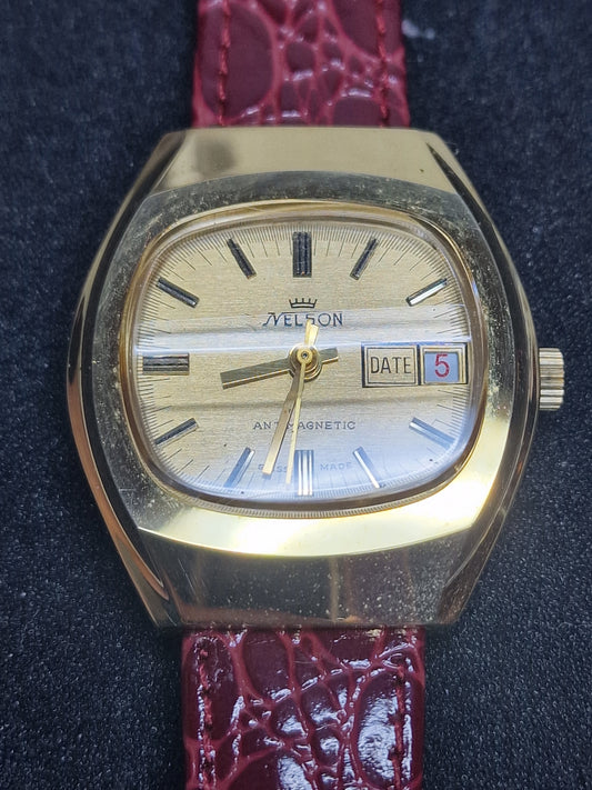 ⌚ Vintage Watch – NELSON | Hand-Wound | Swiss Made | 1960s | NOS