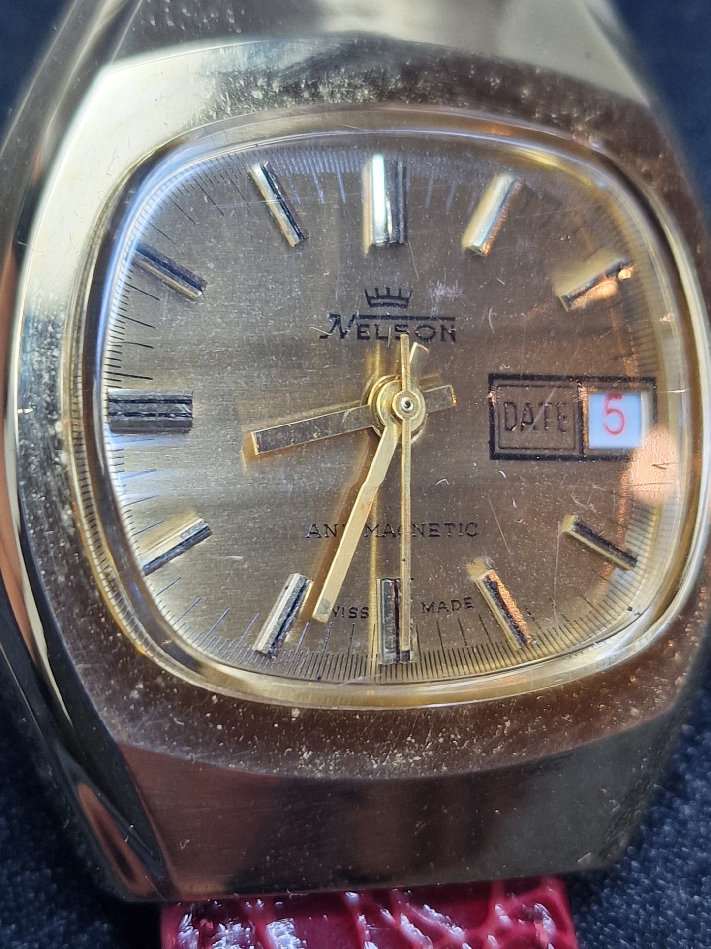 ⌚ Vintage Watch – NELSON | Hand-Wound | Swiss Made | 1960s | NOS