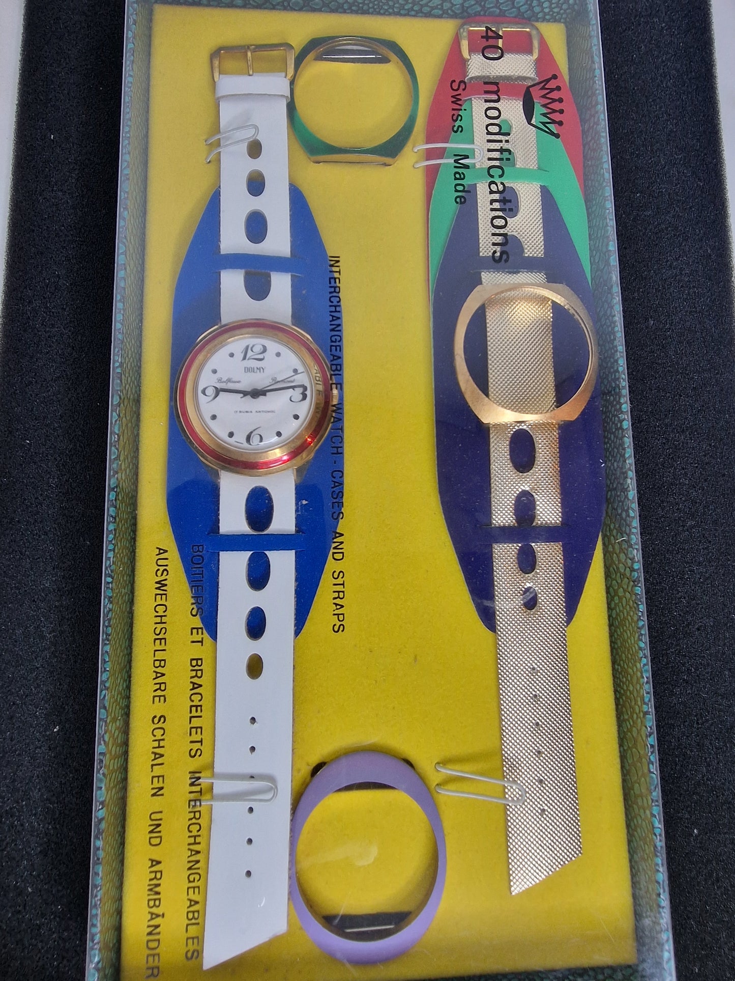 ⌚ Vintage DOLMY Belfoux Romont | 17 Rubis | 40 Modifications | Swiss Made | NOS | 1970s (Copy)