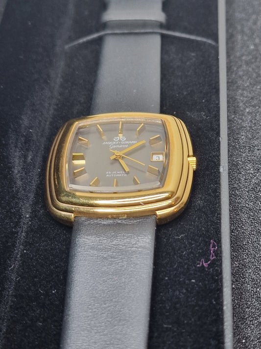 ⌚ High-Quality Vintage Watch – Jaquet Girard Genève | Automatic | Swiss Made | NOS | 1960s–70s