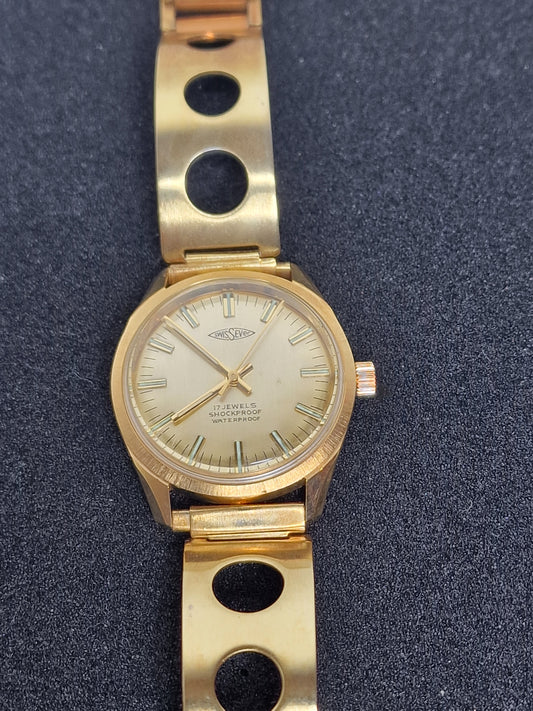 ⌚ Vintage Watch – SWISSEVER | Hand-Wound | Swiss Made | 1960s | NOS