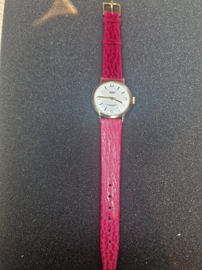 Old Vintage Watch OSAKA De Luxe from the 60s-70s, with Hand-Wound Movement
