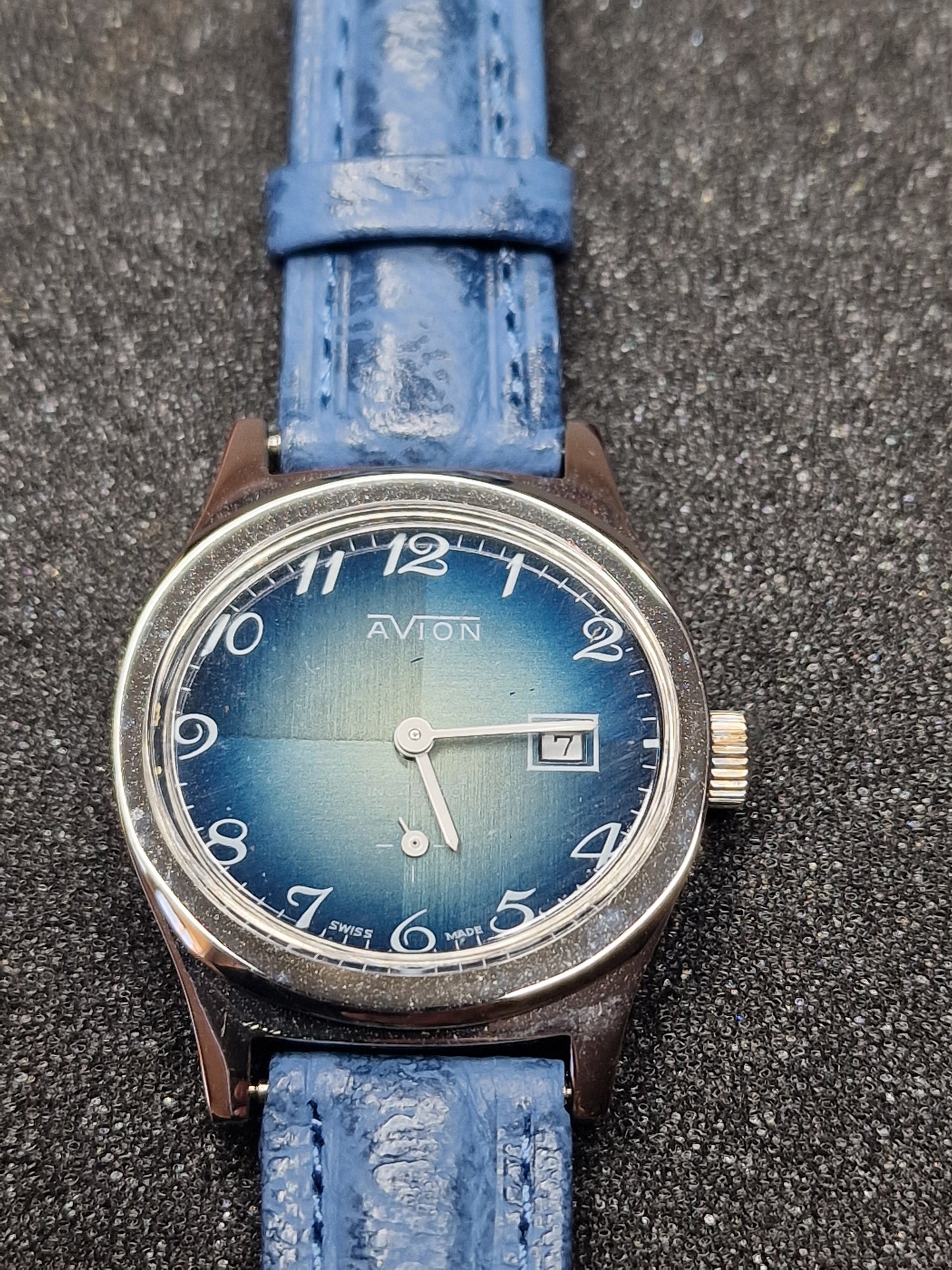 🕰️ Unworn Vintage Ladies' Watch "AVION" – 1970s, Swiss Made & Ultra Flat